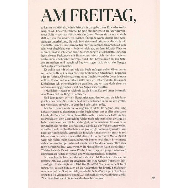 Heyne Verlag Prince The Beautiful Ones