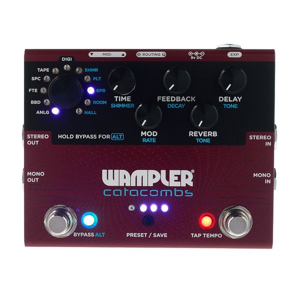 Wampler Catacombs Reverb & Delay