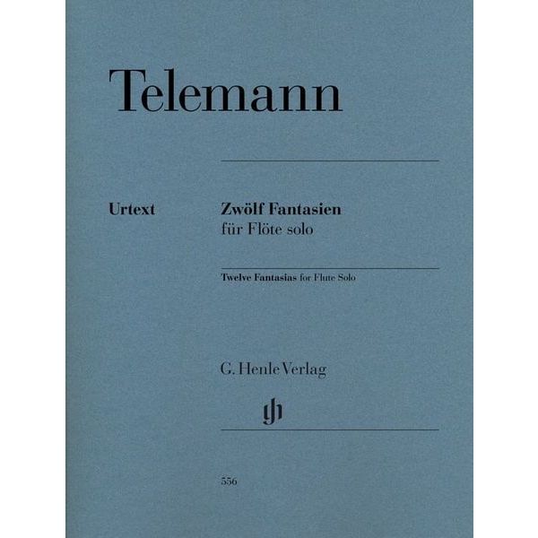Henle Verlag Telemann Zwölf Fantasien Flöte