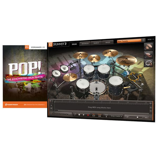 Toontrack EZX Pop