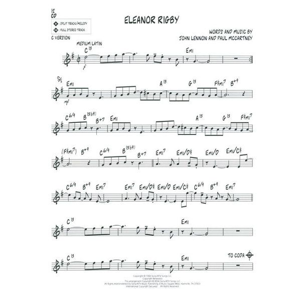 Hal Leonard Jazz Play-Along Lennon Cartney