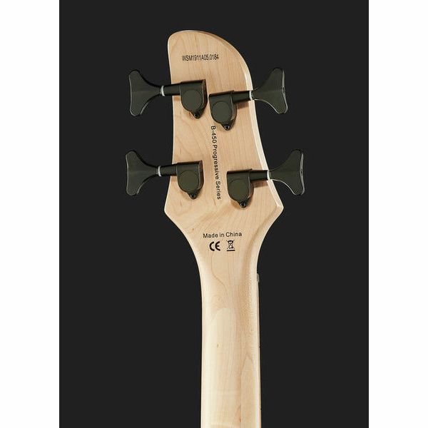 Harley Benton B-450 Black Progressive Serie