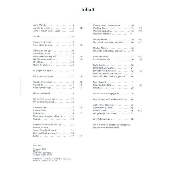 Schott Spiel Spa Spielbuch Sopran 1