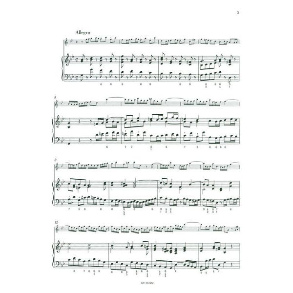 Universal Edition Bach Sonate g-moll