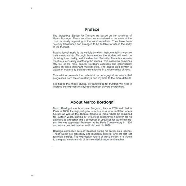 Carl Fischer Melodious Etudes for Trumpet