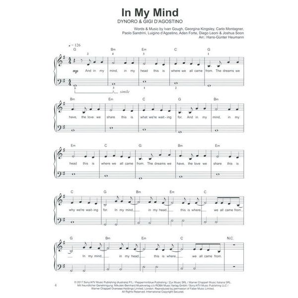 Bosworth 30 Charthits �It's So Easy 2