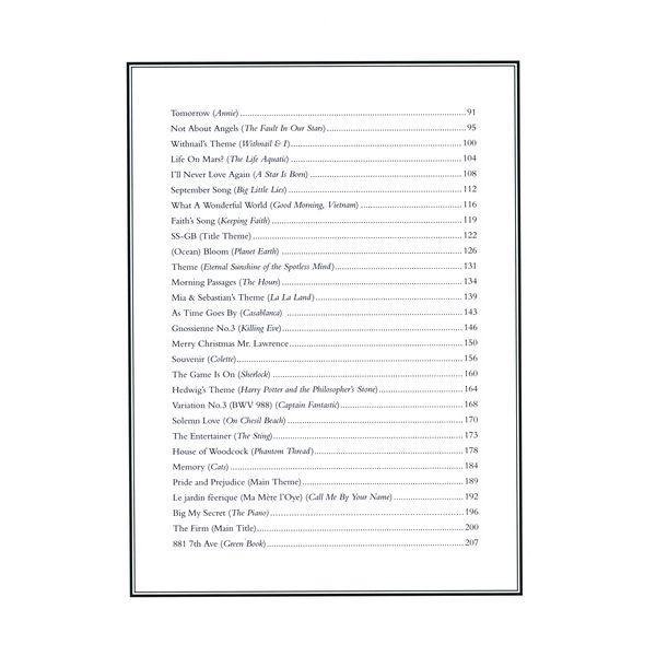 Faber Music Soundtracks Piano Anthology