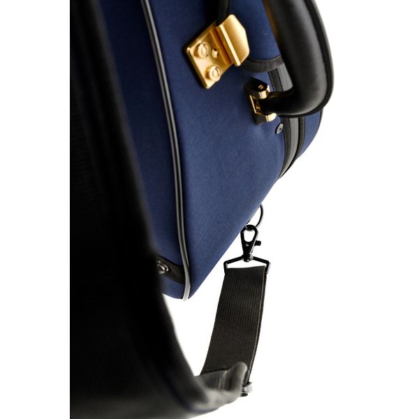 Super Light Round Mandolin Case BL