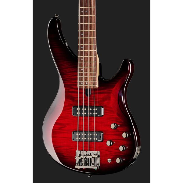Yamaha TRBX604FM Dark Red Burst