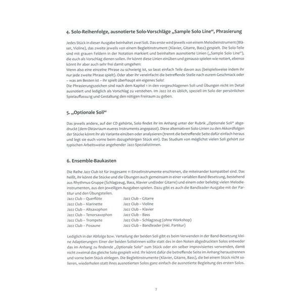 Edition Dux Jazz Club T-Sax