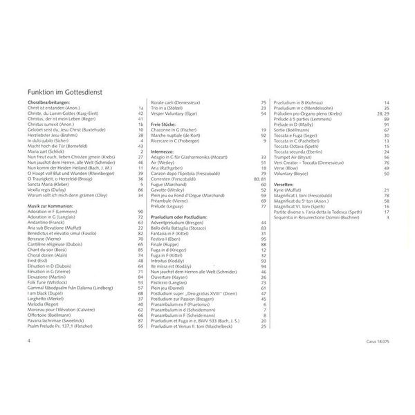 Carus Verlag Freiburger Orgelbuch