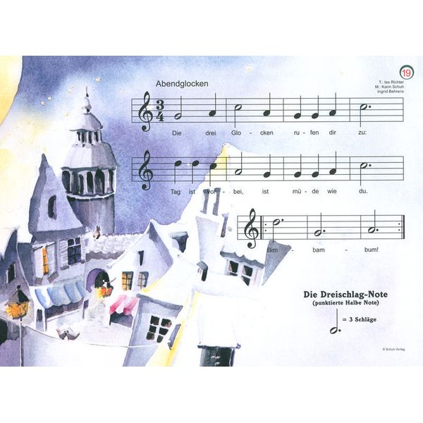 Schuh Verlag Der Blockflötenspatz 1 + CD