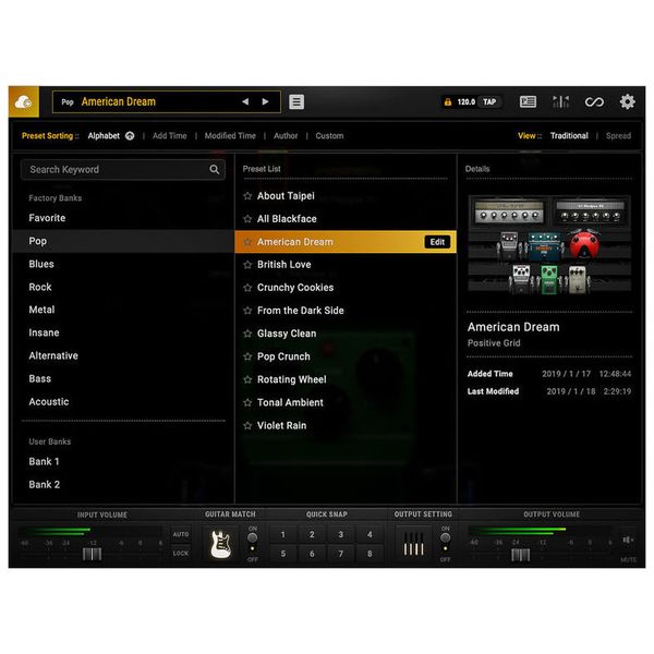 Positive Grid BIAS FX 2 Professional