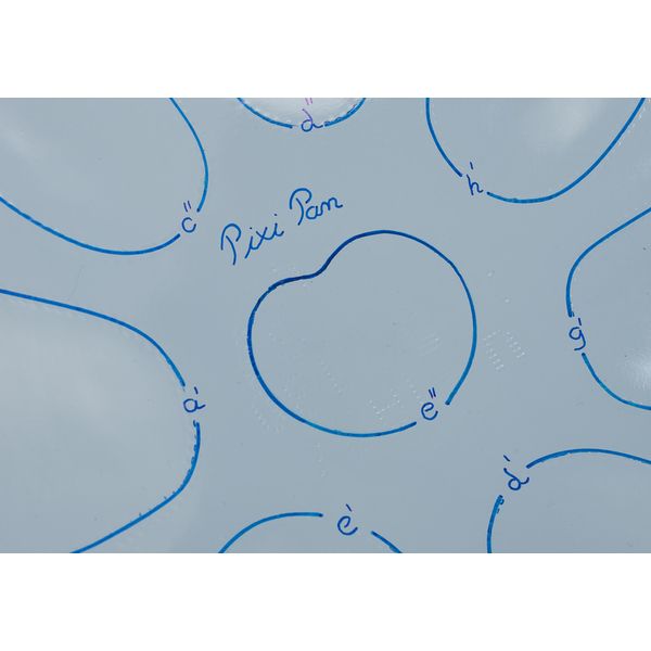 E.C.S. Steeldrums Pixi Pan G-Major Pentatonic