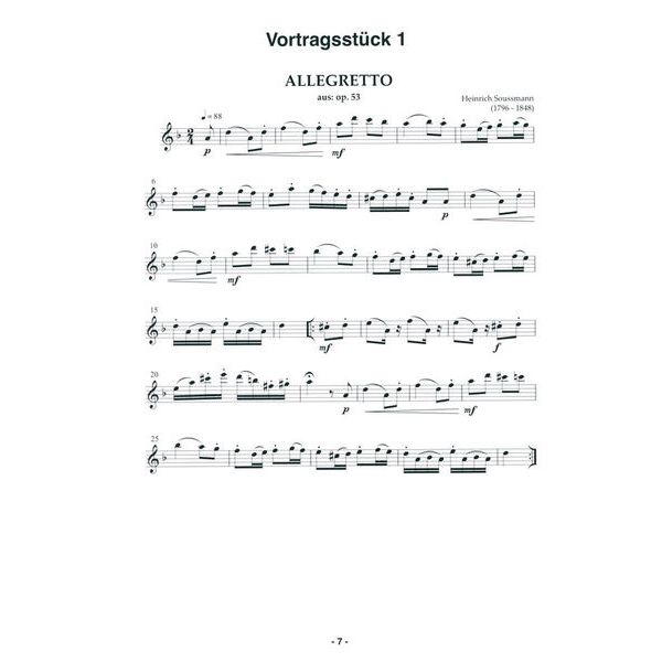 Musikverlag Heinlein Praxis Flute