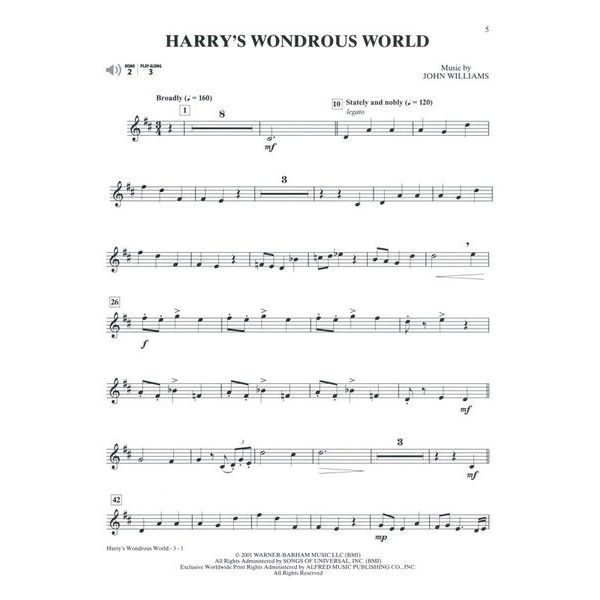 Alfred Music Publishing Harry Potter Complete Trumpet