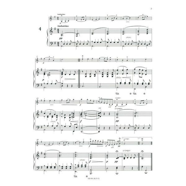 Edition Butorac Elgar 6 Leichte Stücke Violin