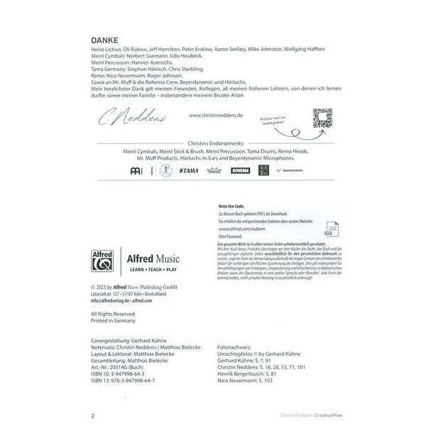 Alfred Music Publishing Christin Neddens Creative Flow