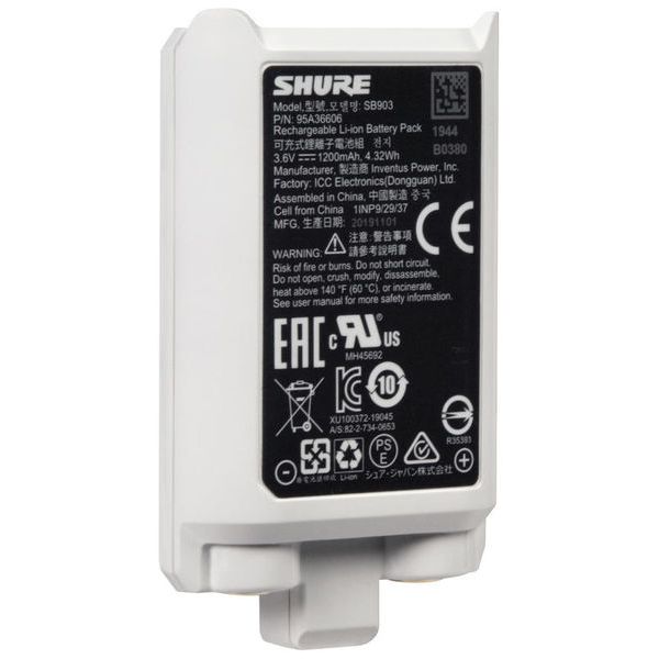 Shure SLXD Two Charging Bundle