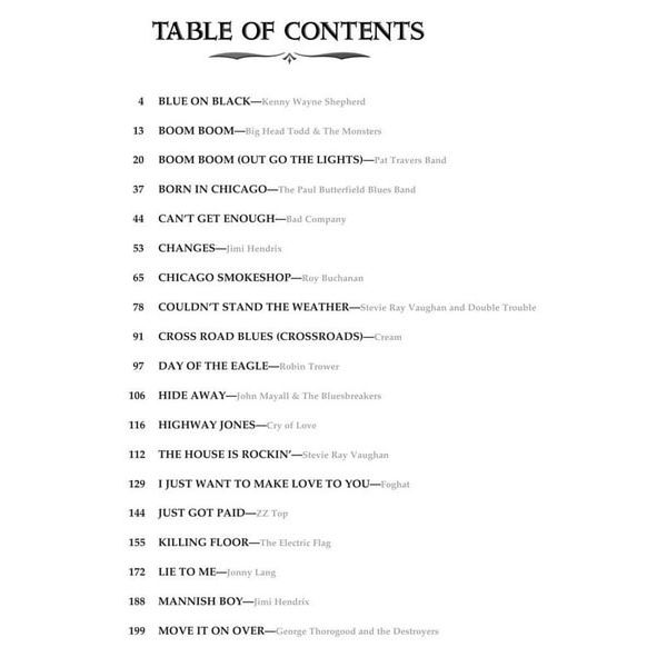 Hal Leonard Blues-Rock Guitar Bible