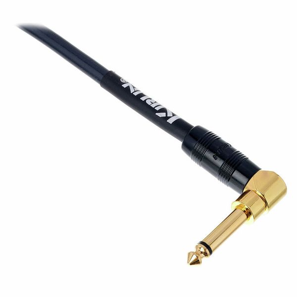 Kirlin Premium Coil Cable 6m Black