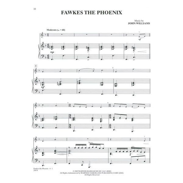 Alfred Music Publishing Harry Potter Selections Violin