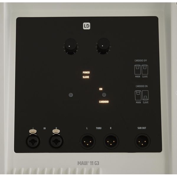 LD Systems Maui 11 G3 WH Power Bundle