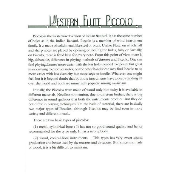 Pankaj Publications Learn to Play Flute / Bansuri