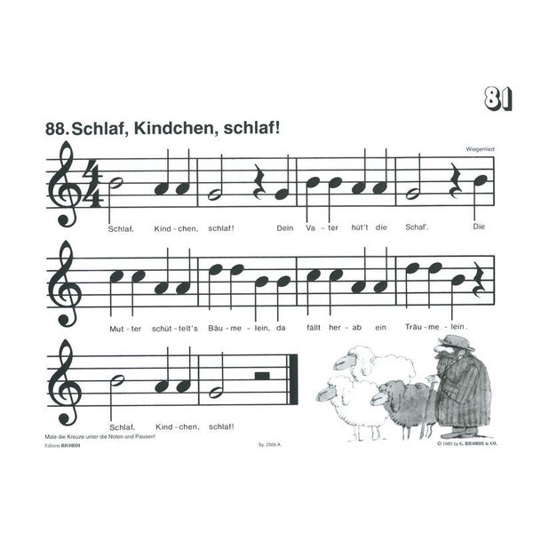 Ricordi Lustige Blockflöte 1 Barock