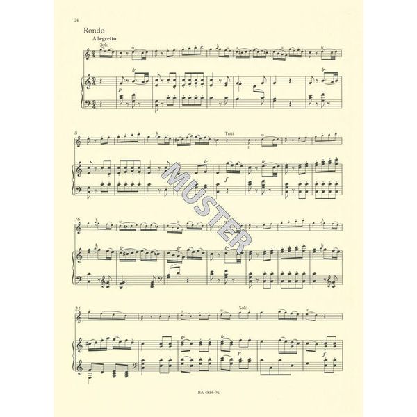 Brenreiter Mozart Concert for Oboe KV 314