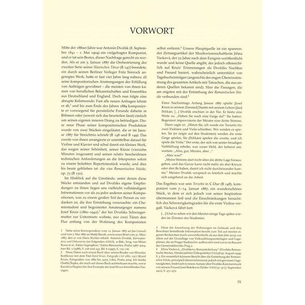 Brenreiter Dvorak Romantische Stücke