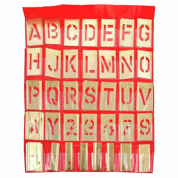 Adam Hall 5802 Stencil Set