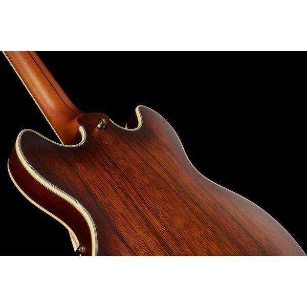 DAngelico Deluxe Mini DC Satin Brown Bur