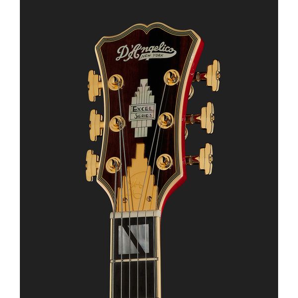 DAngelico Excel SS Soho Dark Cherry Burs