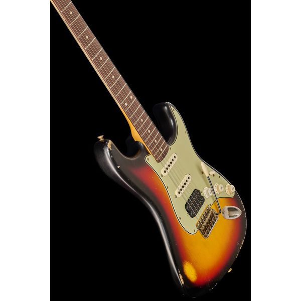 Fender 61 Strat 3TSB Relic HSS MBAH