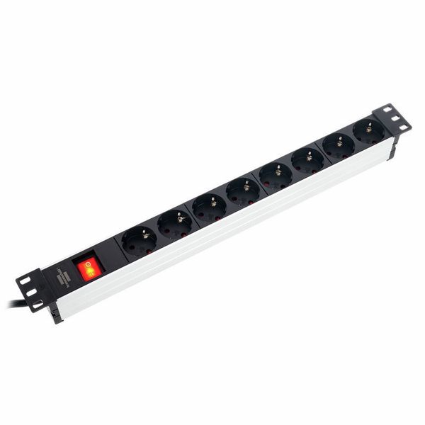 Brennenstuhl Alu Line 8-Way 19" Switch
