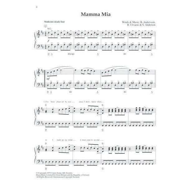 Holzschuh Verlag Akkordeon Pur Abba 3