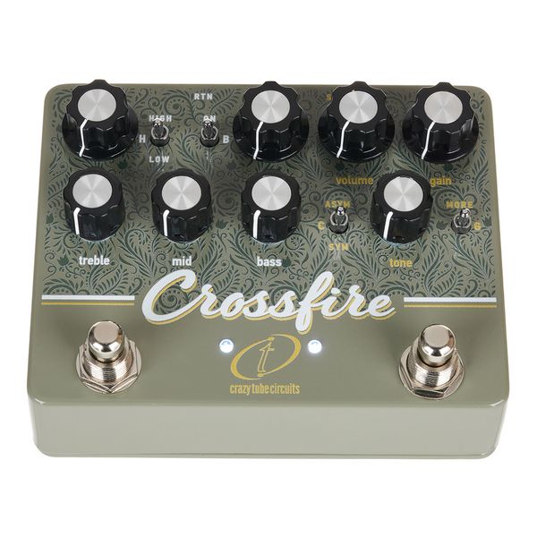 Crazy Tube Circuits Crossfire Overdrive/Pre-Amp