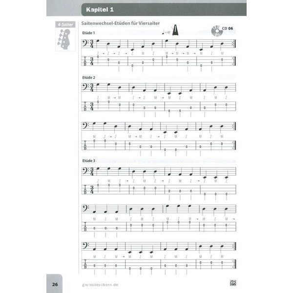 Alfred Music Publishing Garantiert Bass lernen