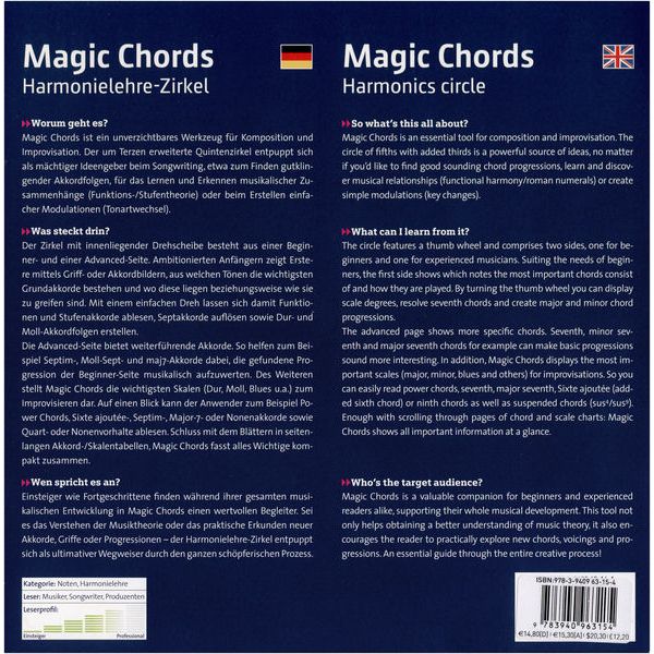 Quickstart Verlag Magic Chords Piano