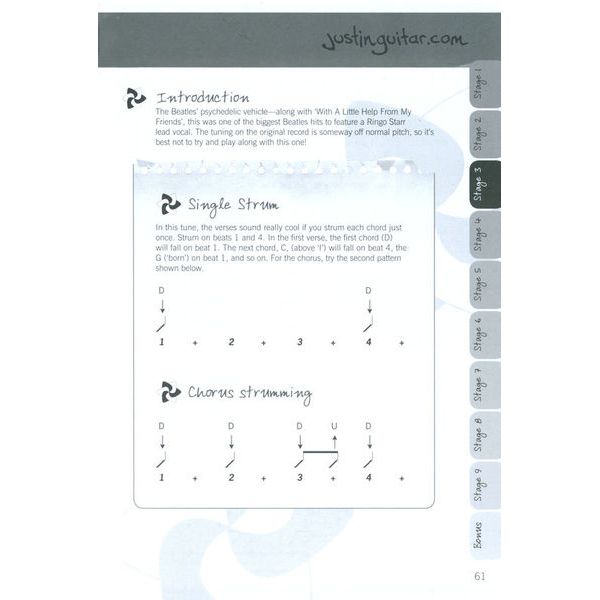 Wise Publications Justinguitar.com Songs 1 E