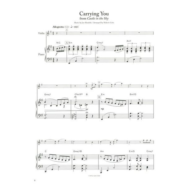 Zen-On Studio Ghibli for Violin