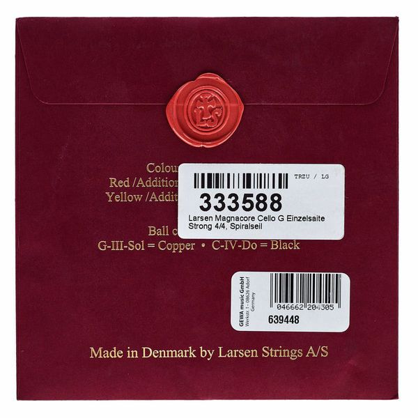 Larsen Magnacore Cello G Strong 4/4