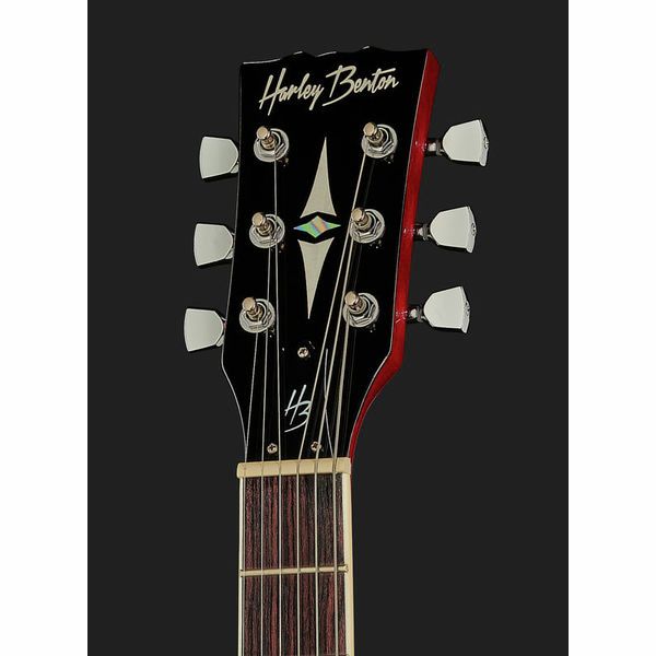 Harley Benton DC-580LH CH Vintage Ser Bundle