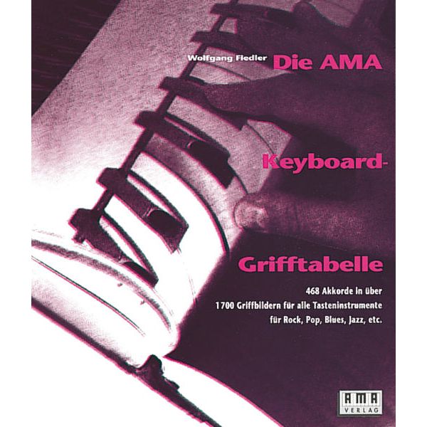 AMA Verlag Die AMA-Keyboard-Grifftabelle
