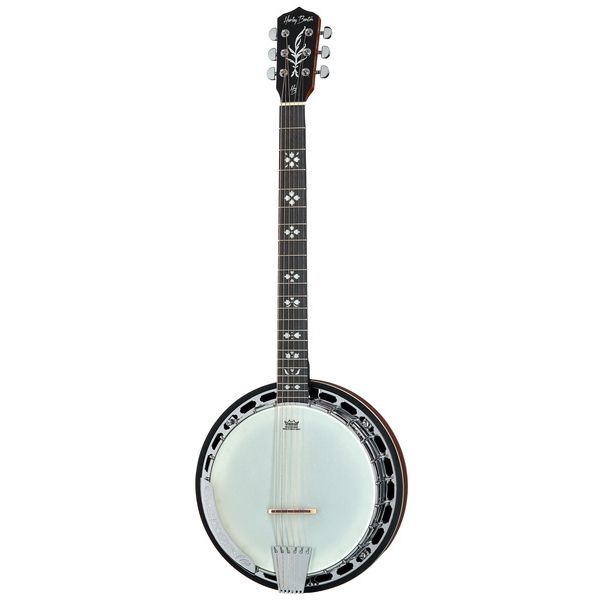 Harley Benton BJ-65Pro 6 String Banjo w/Bag