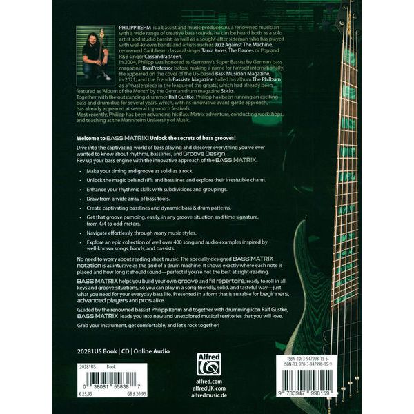 Alfred Music Publishing Bass Matrix English Version