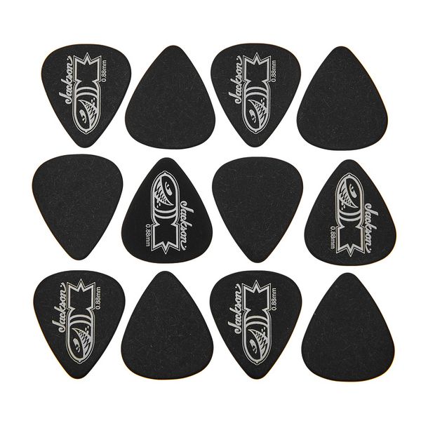 Jackson 351 Black Bomb Picks Med/H