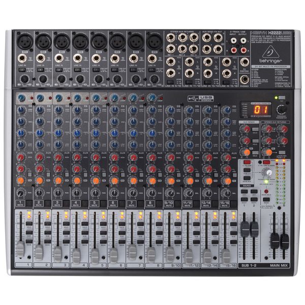 Behringer Xenyx X2222USB HP Bundle