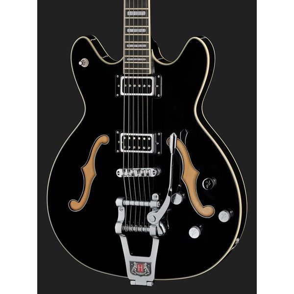 Hagstrom Tremar Viking Baritone Black
